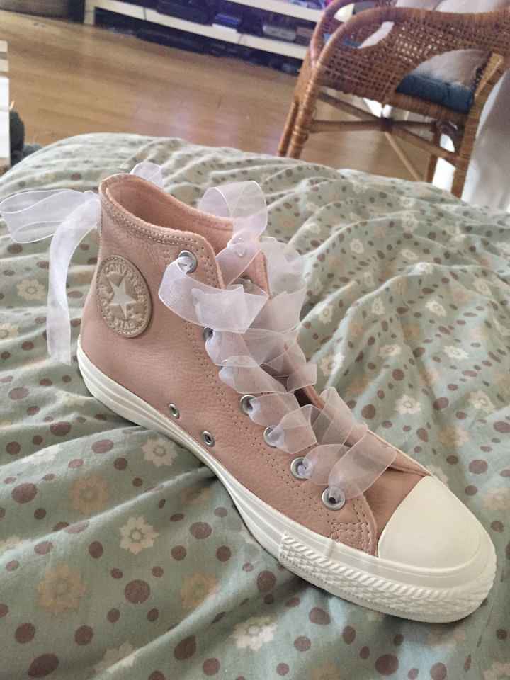 Customisation chaussure du jour j - 2