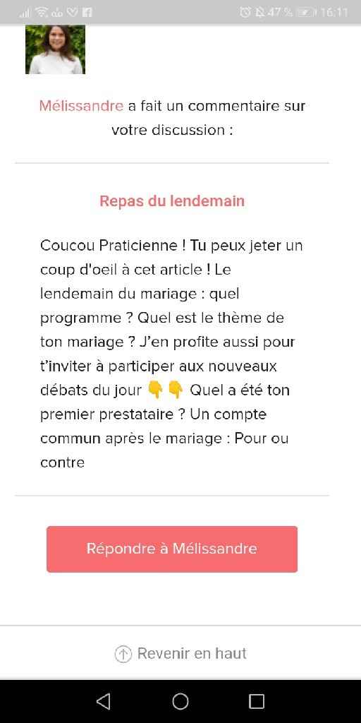 Repas du lendemain - 1