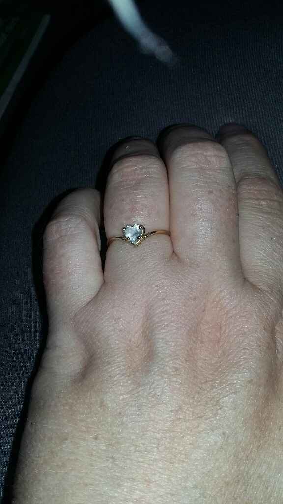 Et vous à quoi ressemble votre bague de fillancailles ? - 1