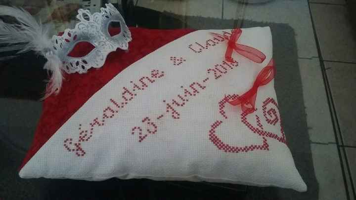 Coussin alliances finit 😧 - 1