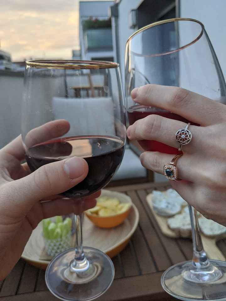 Ma précieuse enfin à mon doigt 😍💍 - 1