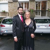 Monsieur avec sa maman