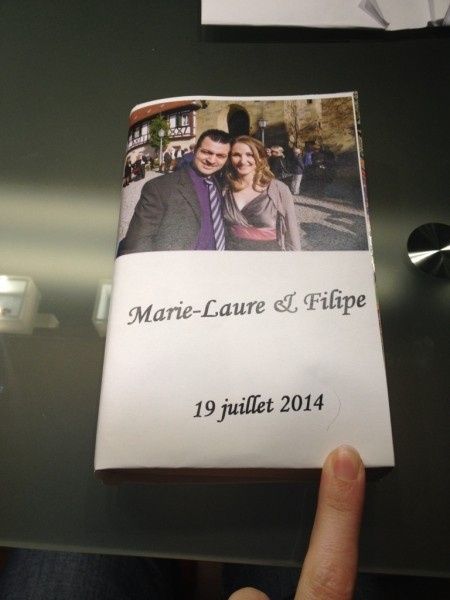 Porte alliance avec livre, qu en pensez vous? - 3
