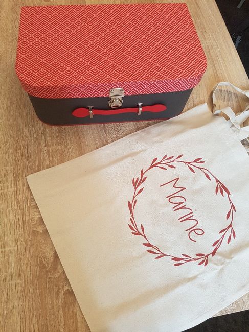 Box cadeau pour les témoins et dh 2