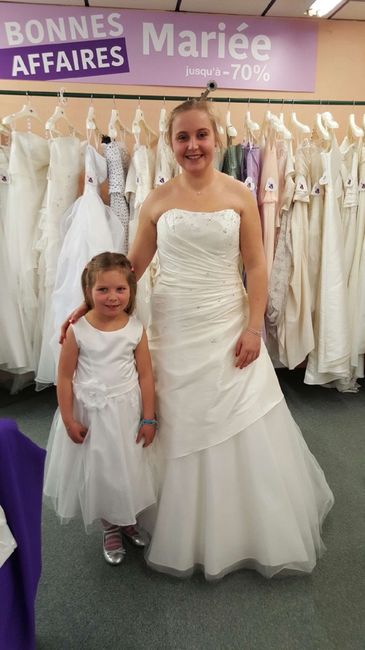 Mariage le 14 mai dernier essayage. - 2