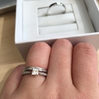 Avec ma bague de fiancaille
