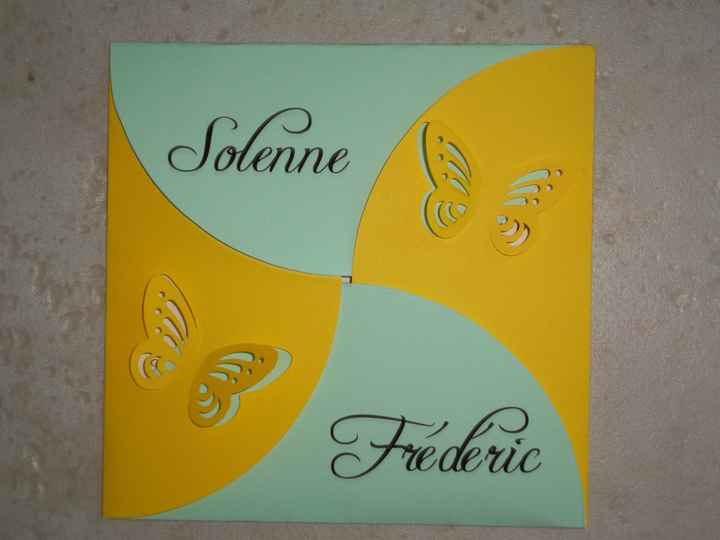 Faire part fermé