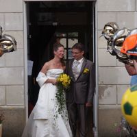 Sortie de la mairie