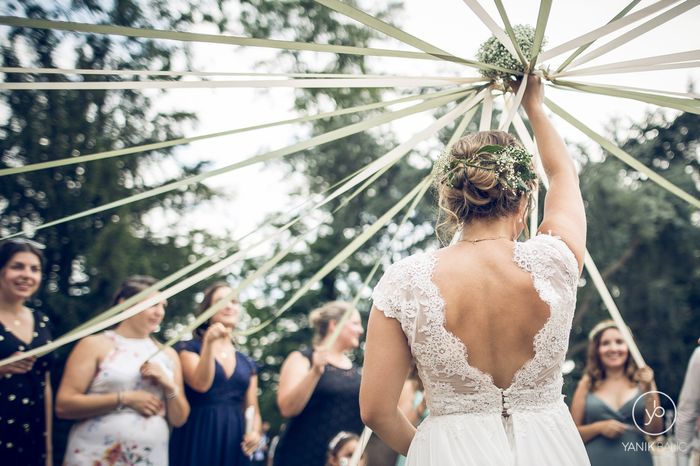 Lancé de bouquet, ou presque ! 