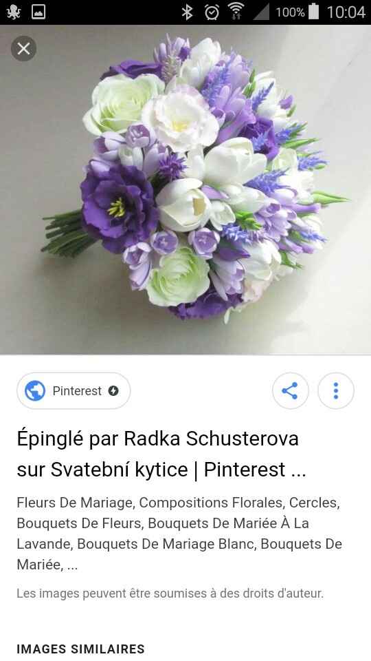 Bouquet violet à la recherche... - 3