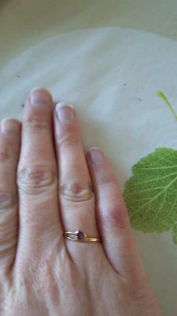 Ma bague de fiançialle