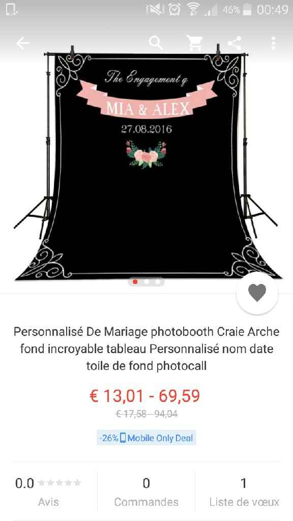 Toile photoboots suite - 1