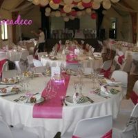 Theme fuschia, blanc et argentė - 1