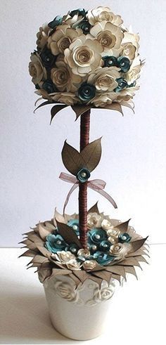 arbre boules origami pour extérieur et espace enfant