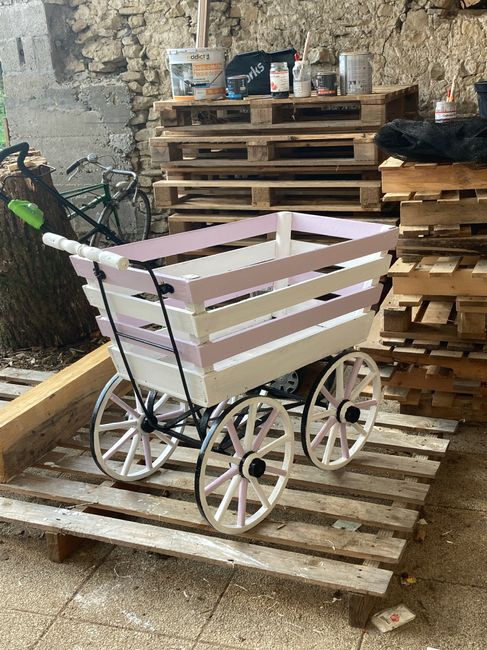 Charrette décorative - 1