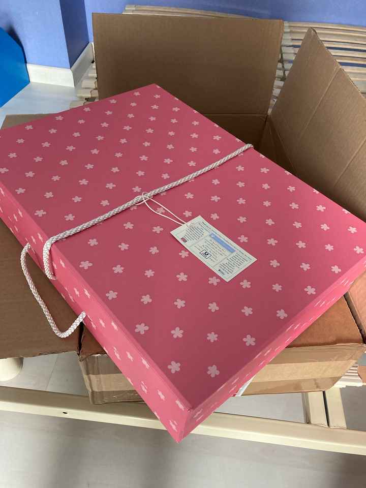 Boîte pour conserver sa robe de mariée - 1