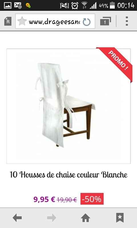 Housse de chaise - 1