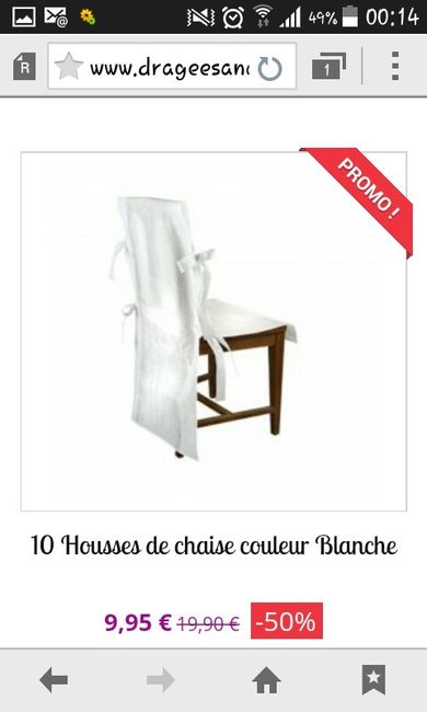 Housse de chaise - 1