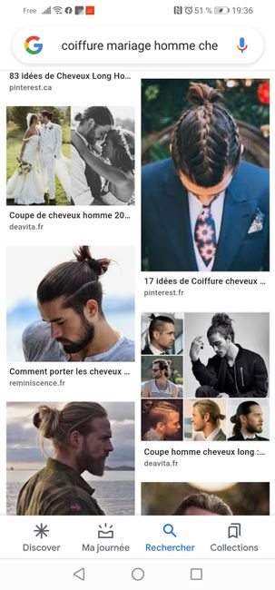 Coiffure homme cheveux long 1