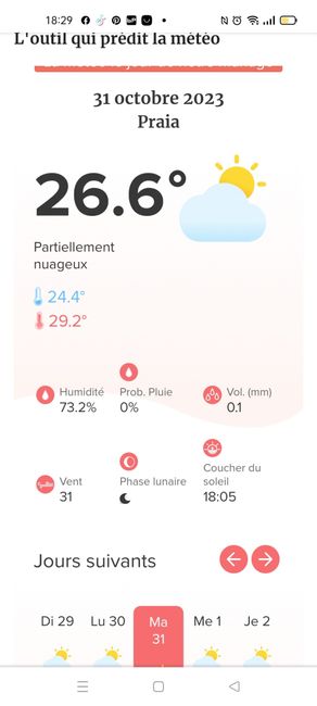 Mariages.net te prédit la météo de ton mariage ☀️😳 9