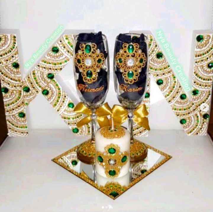 Peut être ces verres pour la cérémonie 