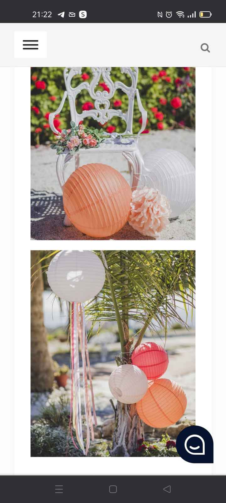 Lanternes boules en papier - 1