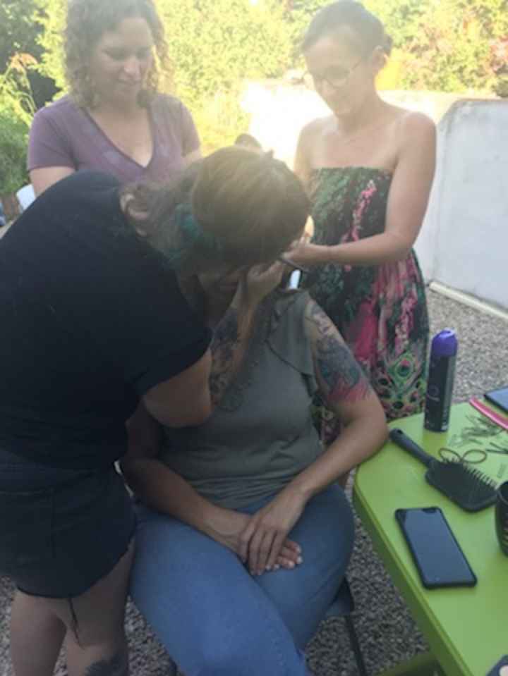 Essais coiffure et maquillage, la cata 🤣😂 - 1