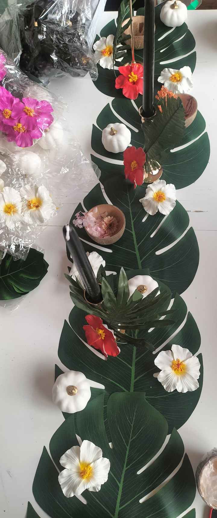 Essai table thème tropic-halloween - 1