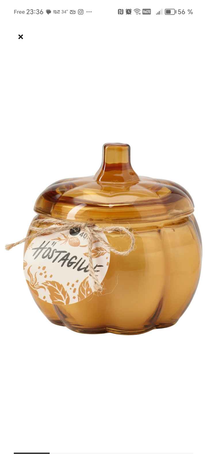 Arrivage verrerie tons automnal chez Action - 1