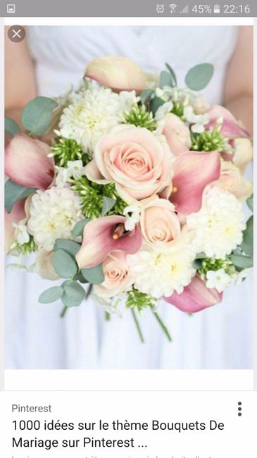 Couleurs choisi pour les fleurs