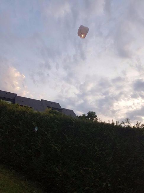 Essayage des lanternes acheté sur LIGHT IN THE BOX
