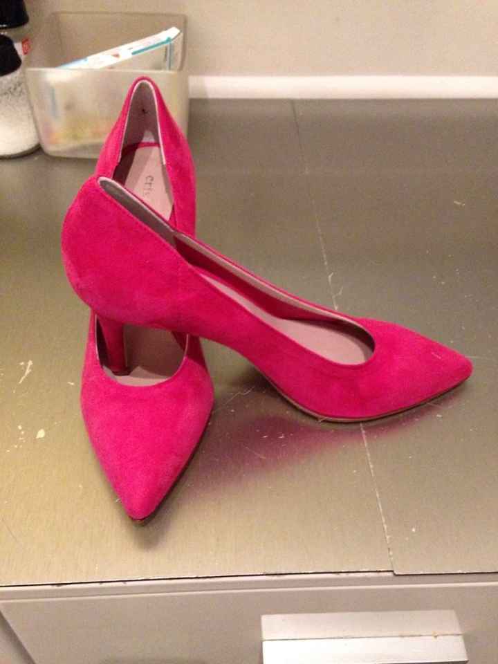 Chaussures rose Fushia! - 1