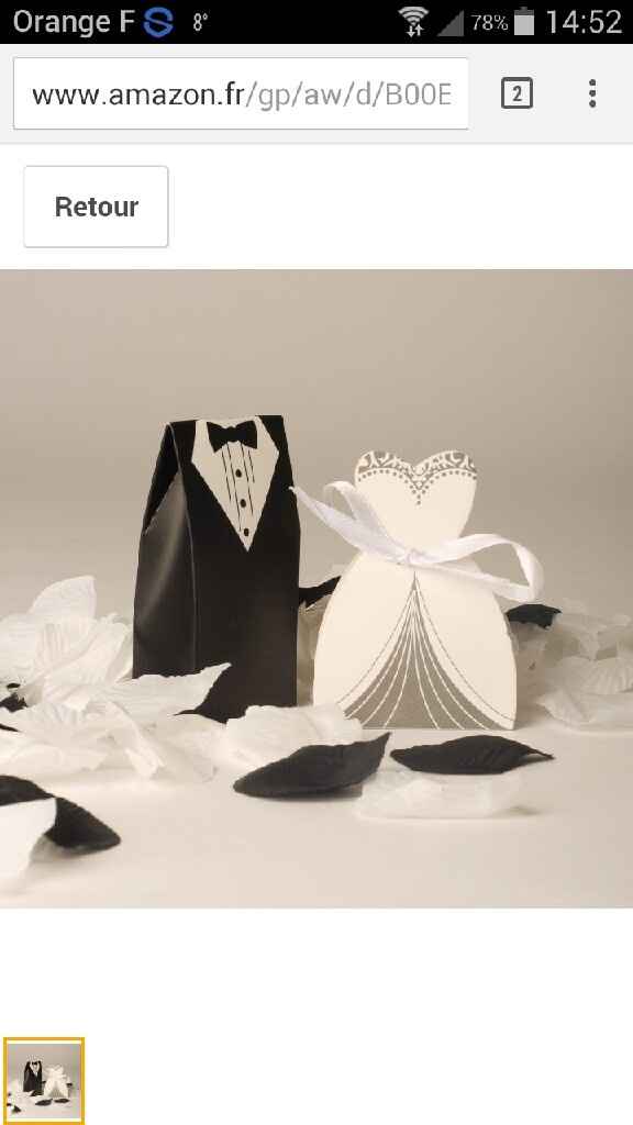 Cadeaux invités - 1