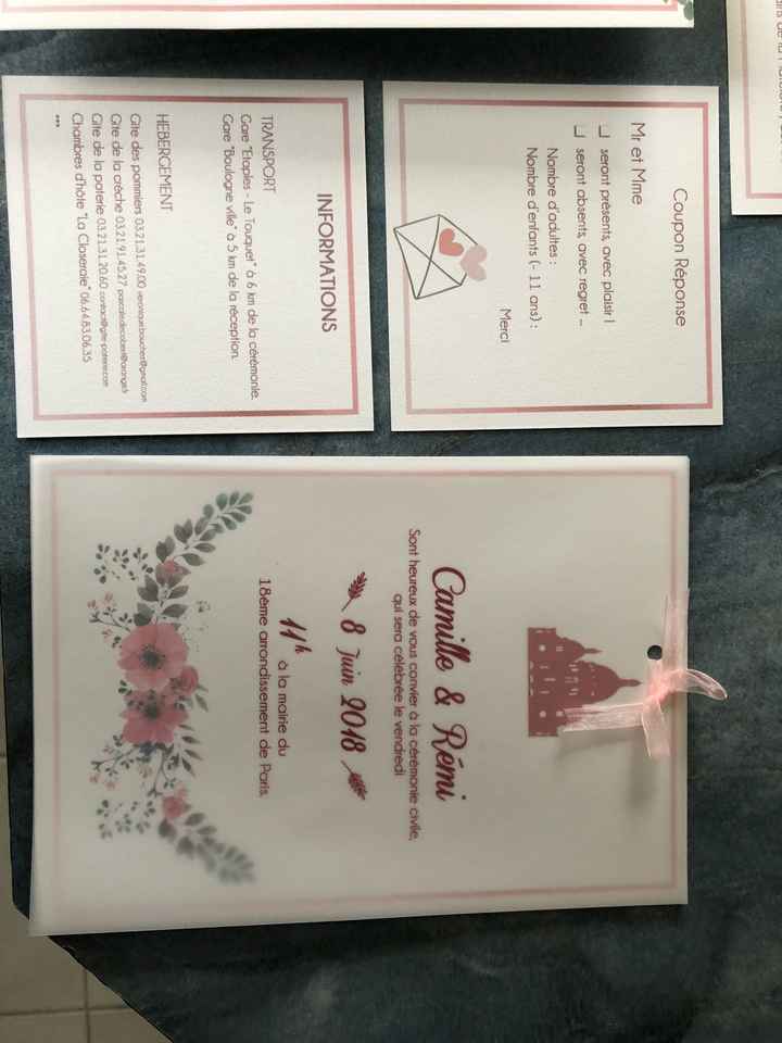  Faire part Homemade ! 😍 En cours de distribution ! - 2