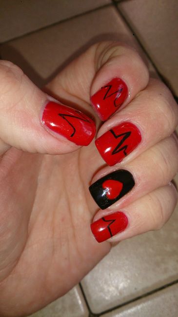 Manucure saint valentin - 1
