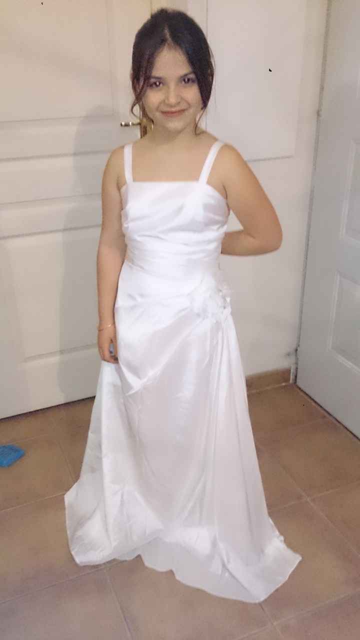 Robe demoiselle d'honneur  - 1