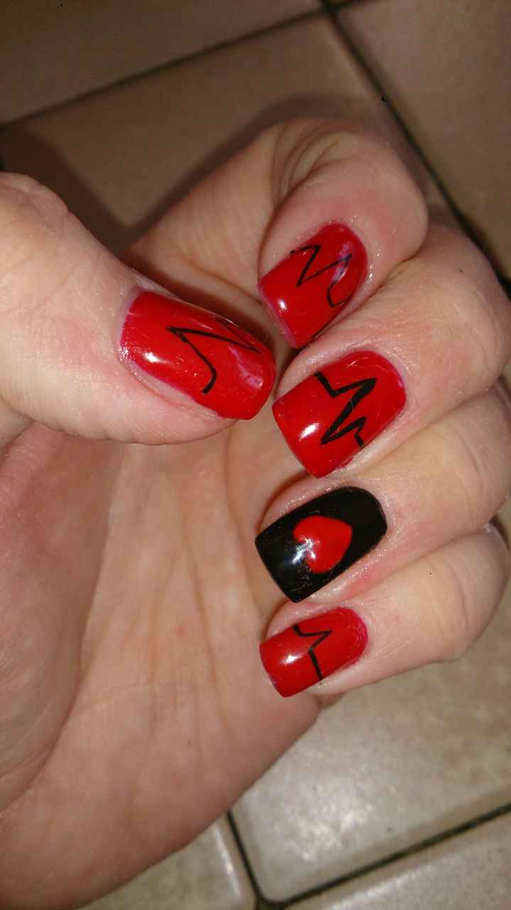 Manucure saint valentin - 1