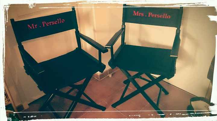 Personnalisation des chaises des mariés: help - 1