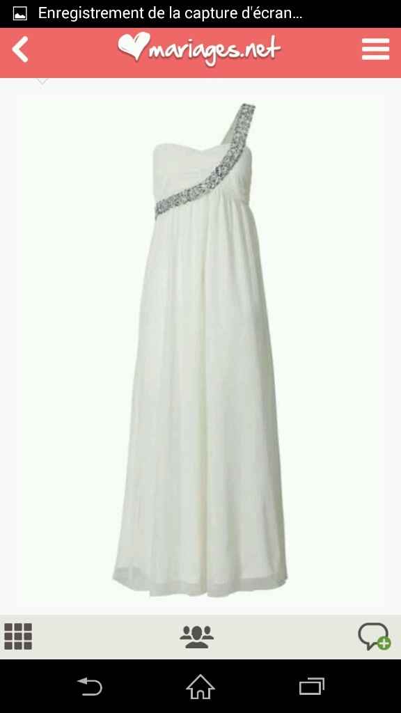 Robe demoiselles d'honneurs - 1