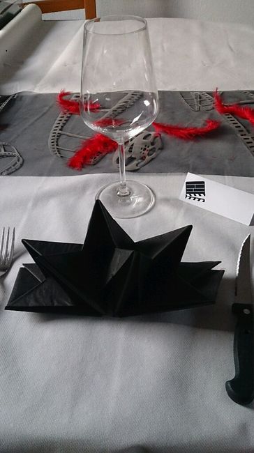 Essai déco de table - 2