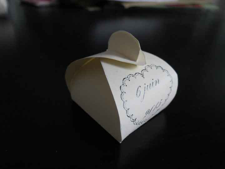 Contenant à dragées prototype 1