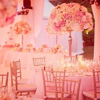 Décoration table thème Romantique chic 