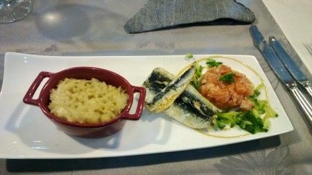 Notre entrée