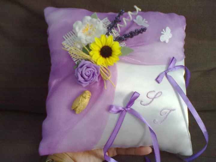 Coussin d'alliances 