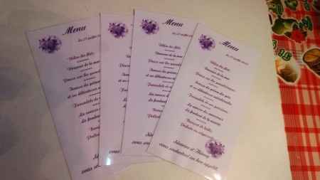 Mes menus