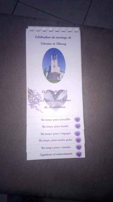 Livret de messe