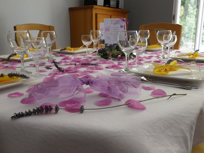 Table fiançailles