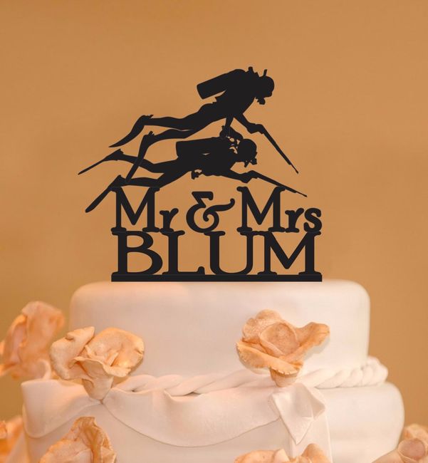 Cake topper