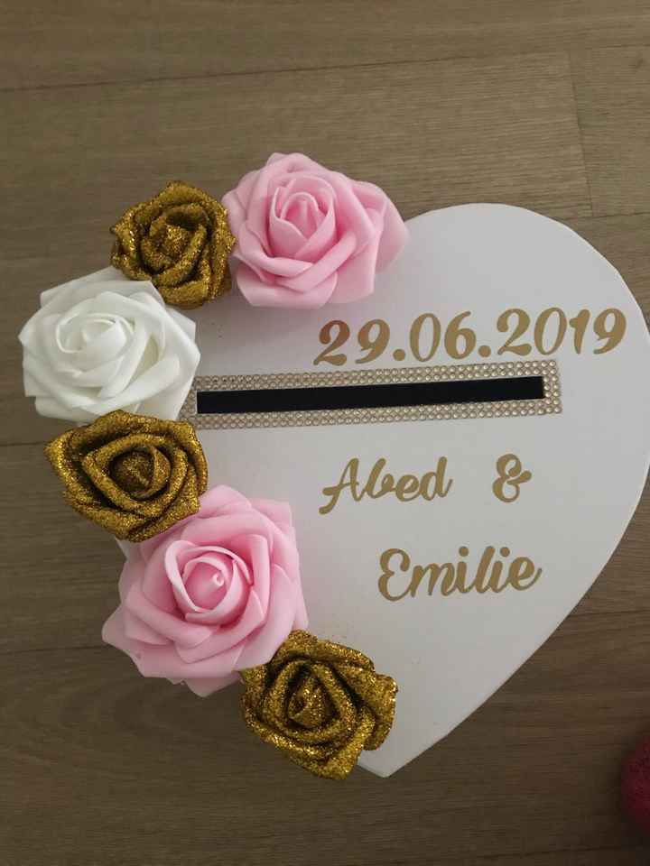 Urne et livre d’or - diy - 2