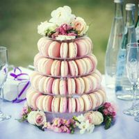 Mariage bicolore : rose et blanc - 1